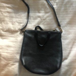 MADEWELL Transport Tote Zip Top Black
